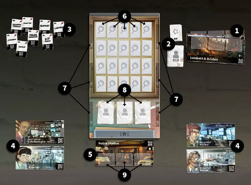 How To Play Chronicles Of Crime Official Rules Ultraboardgames